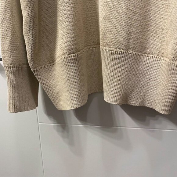 Free People Oversized Button Front Chamomile Cardigan Medium Neutral - Picture 10 of 16